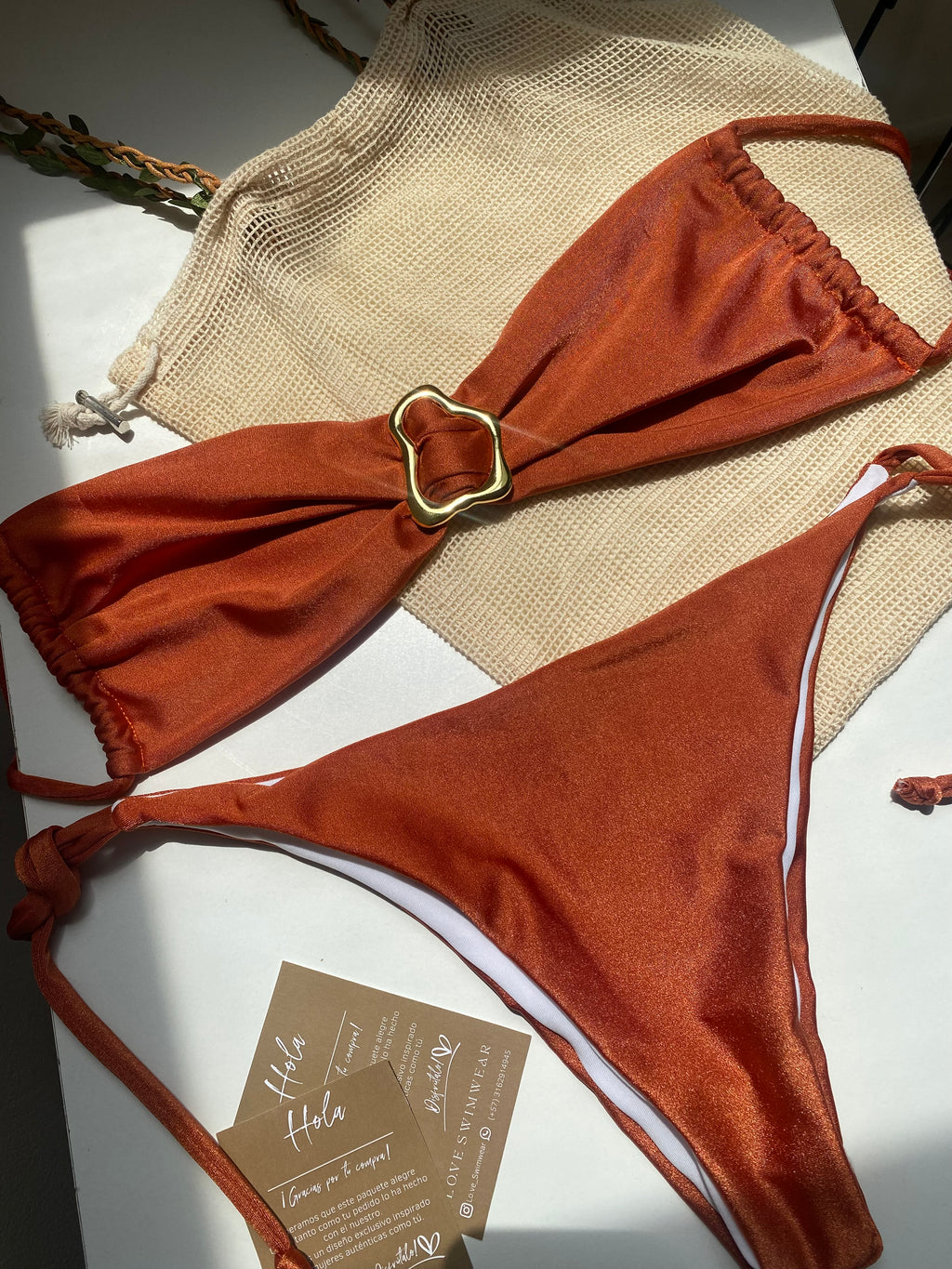 Bikini Paola Terracota